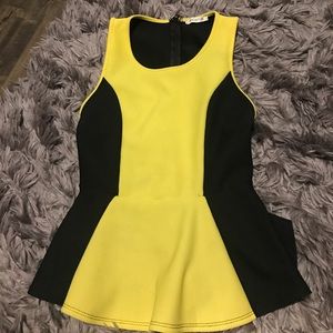 Peplum top arden b brand